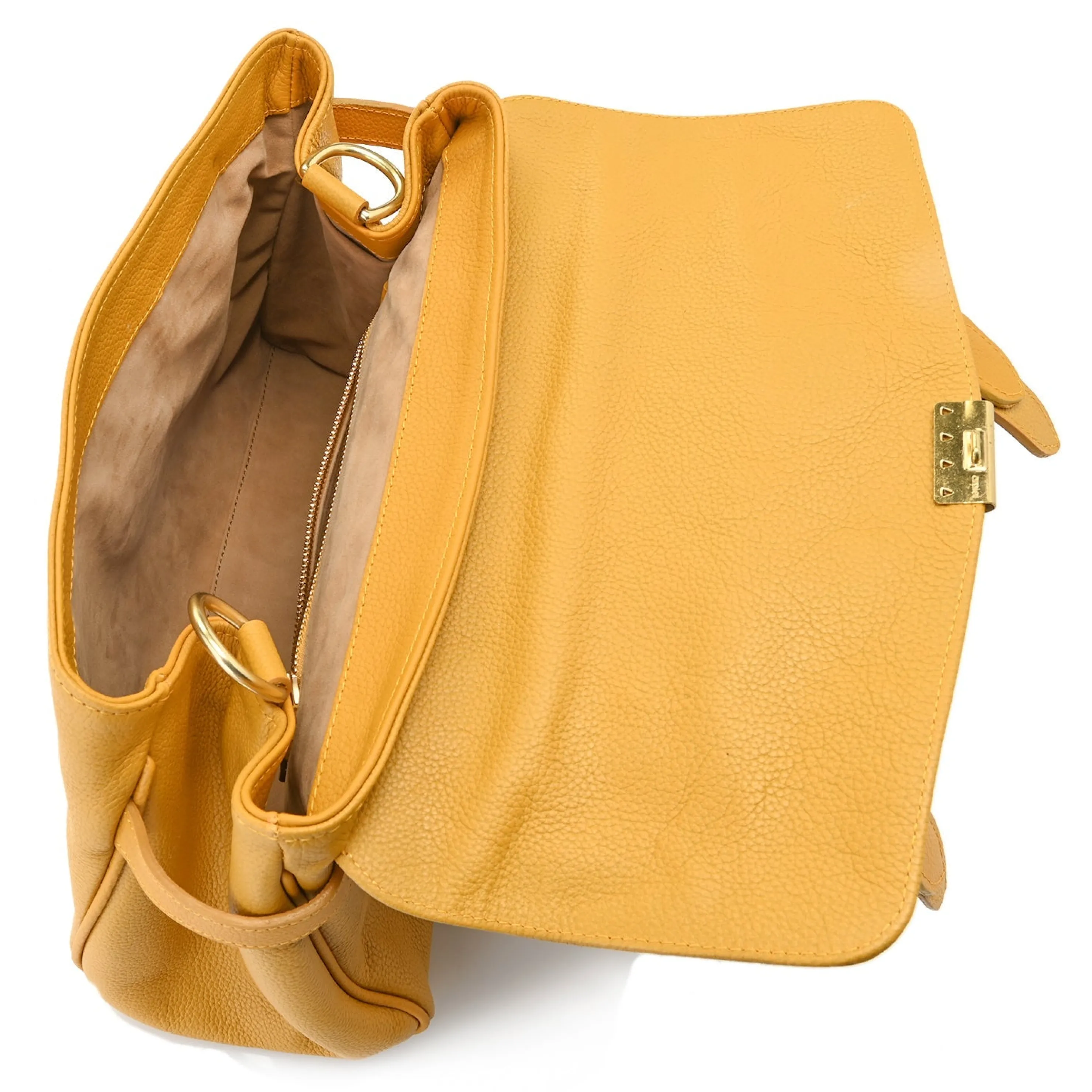 Discount Blair Lock Satchel Pebble Leather Satchels