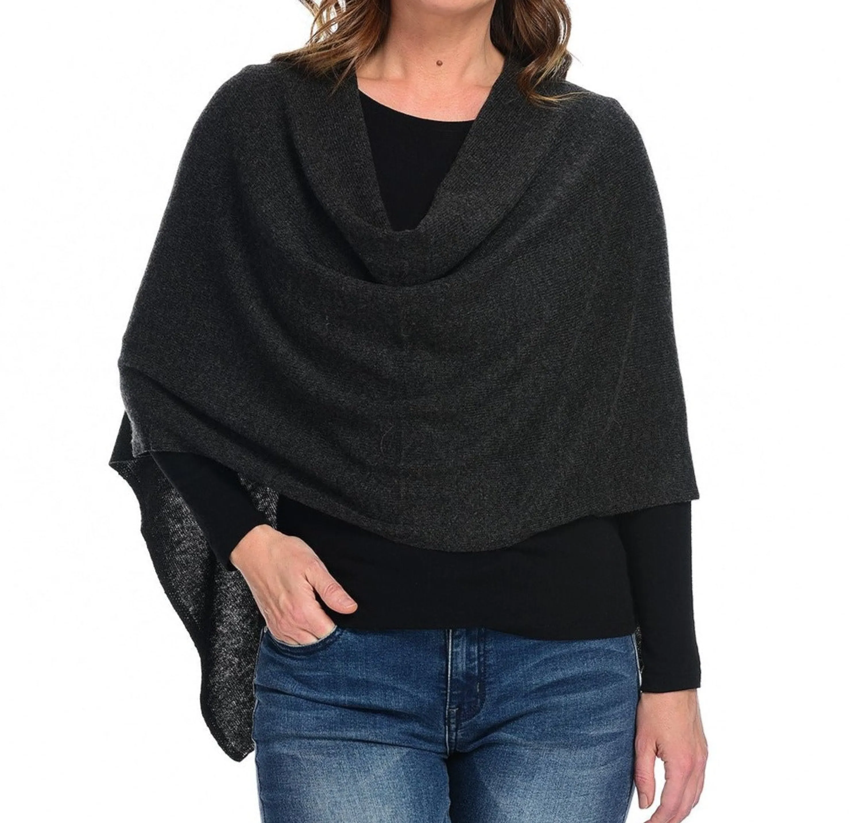 Discount Cashmere Topper Women Outerwear