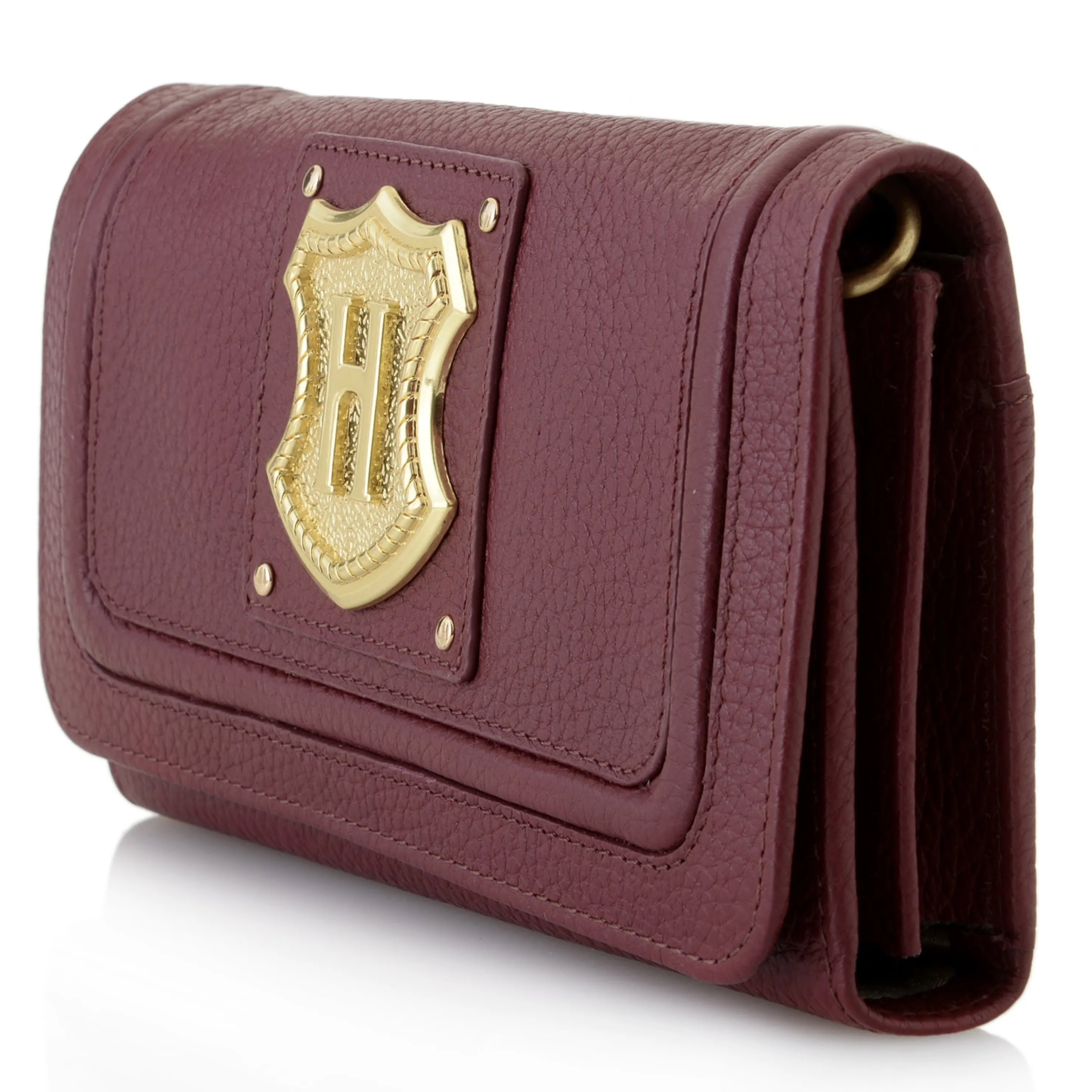 Outlet Crest Leather Rfid Crossbody Wallet Crossbody