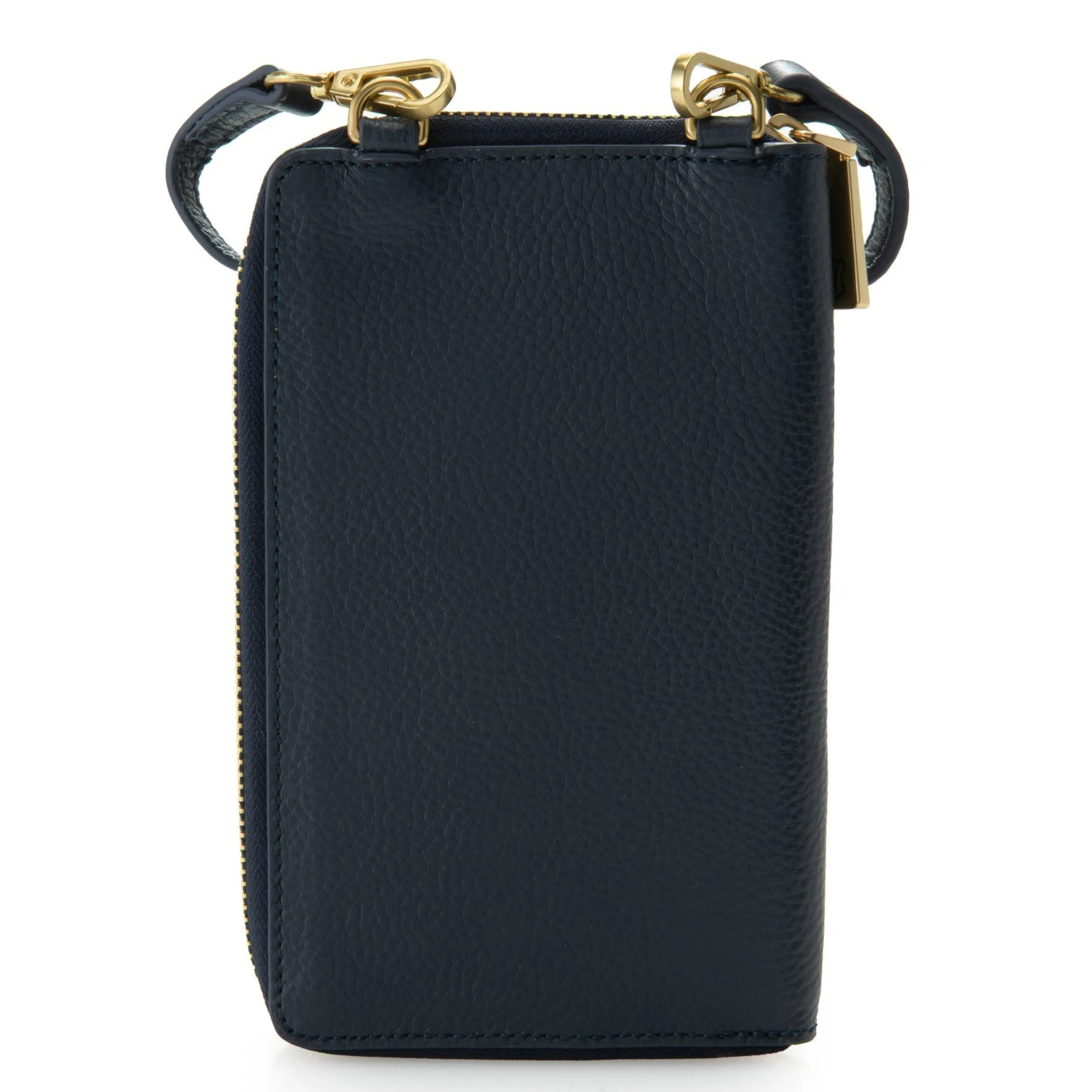 Hot Crest Quilted Leather Smartphone Carrier Crossbody