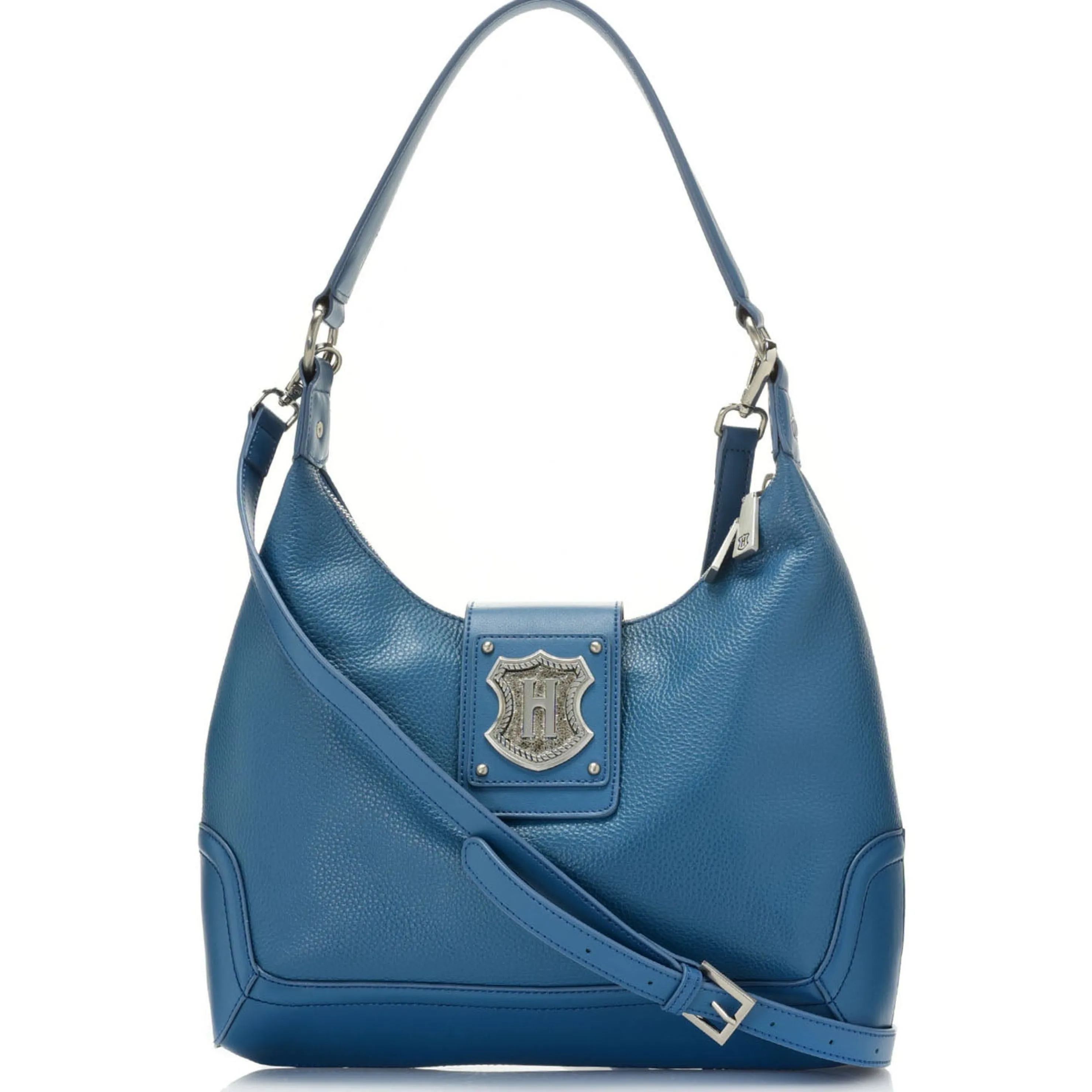 Fashion Crest Shoulder & Crossbody Leather Bag Crossbody