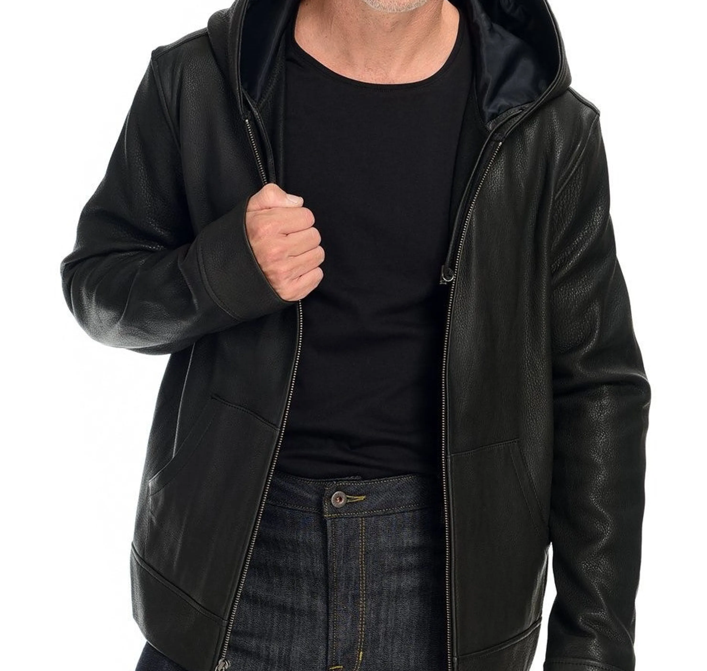 Discount Deerskin Hoodie Men Tops
