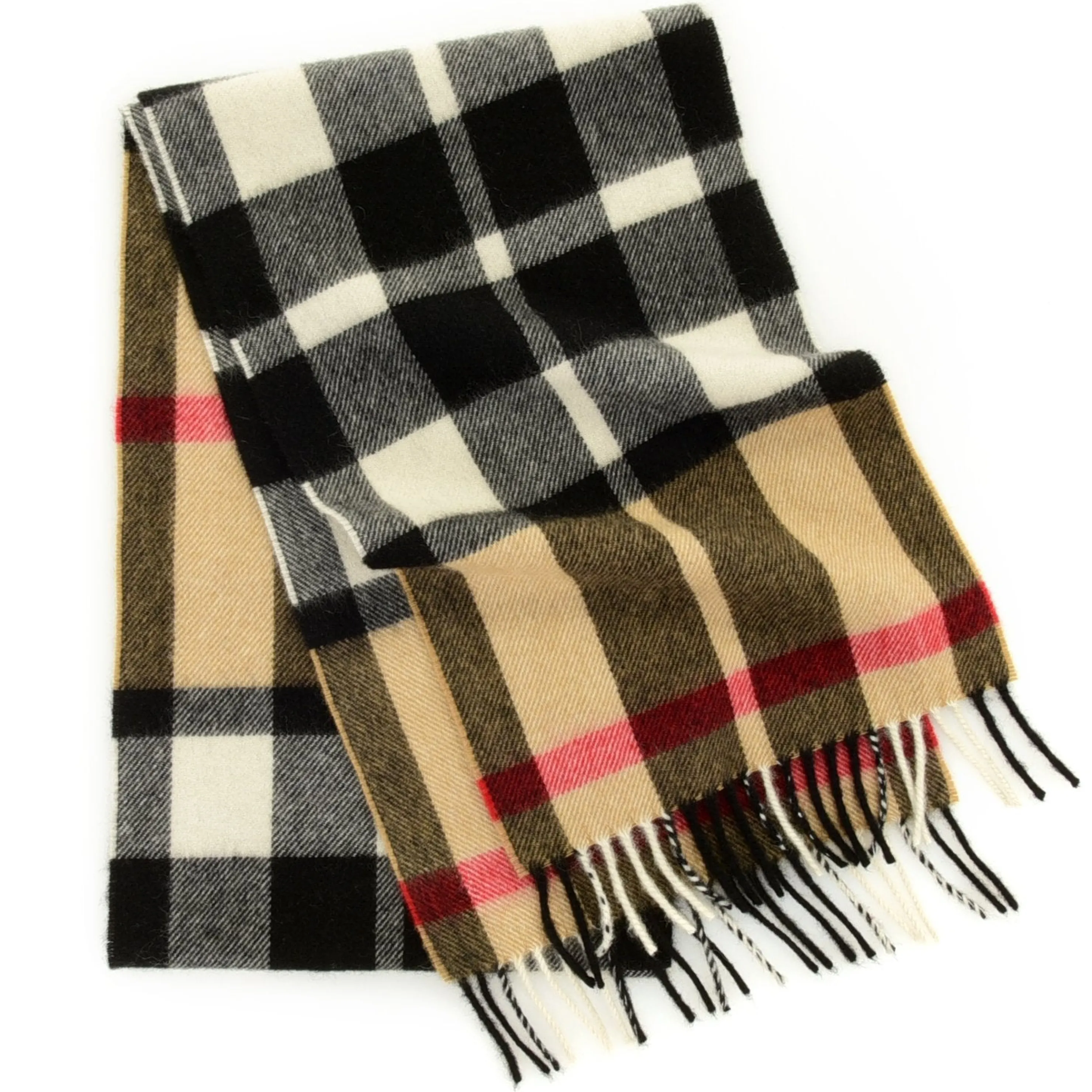 Fashion Hogarth Of Scotland Cashmere Fringe Scarf Women Outerwear