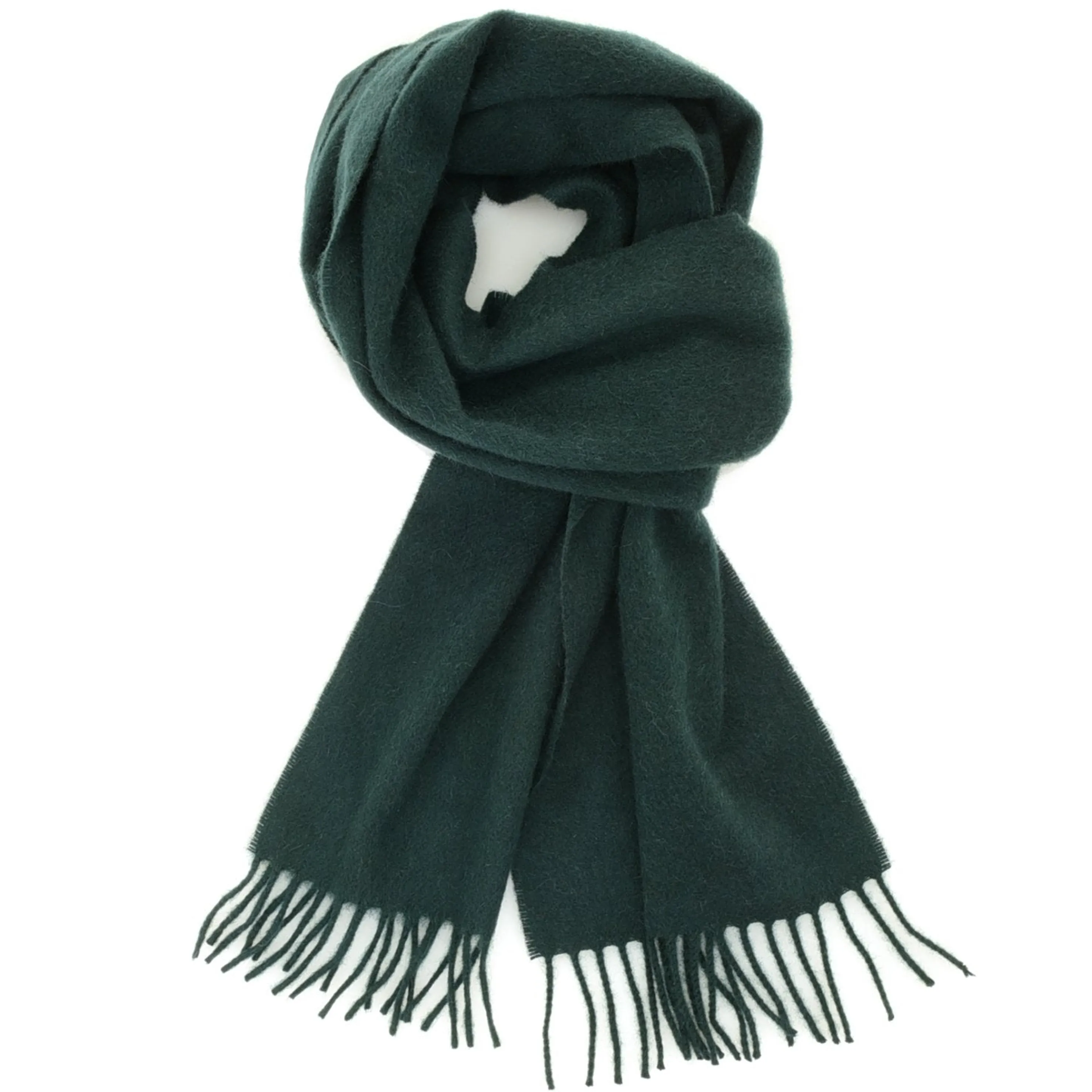 Clearance Hogarth Of Scotland Cashmere Fringe Scarf Men Outerwear