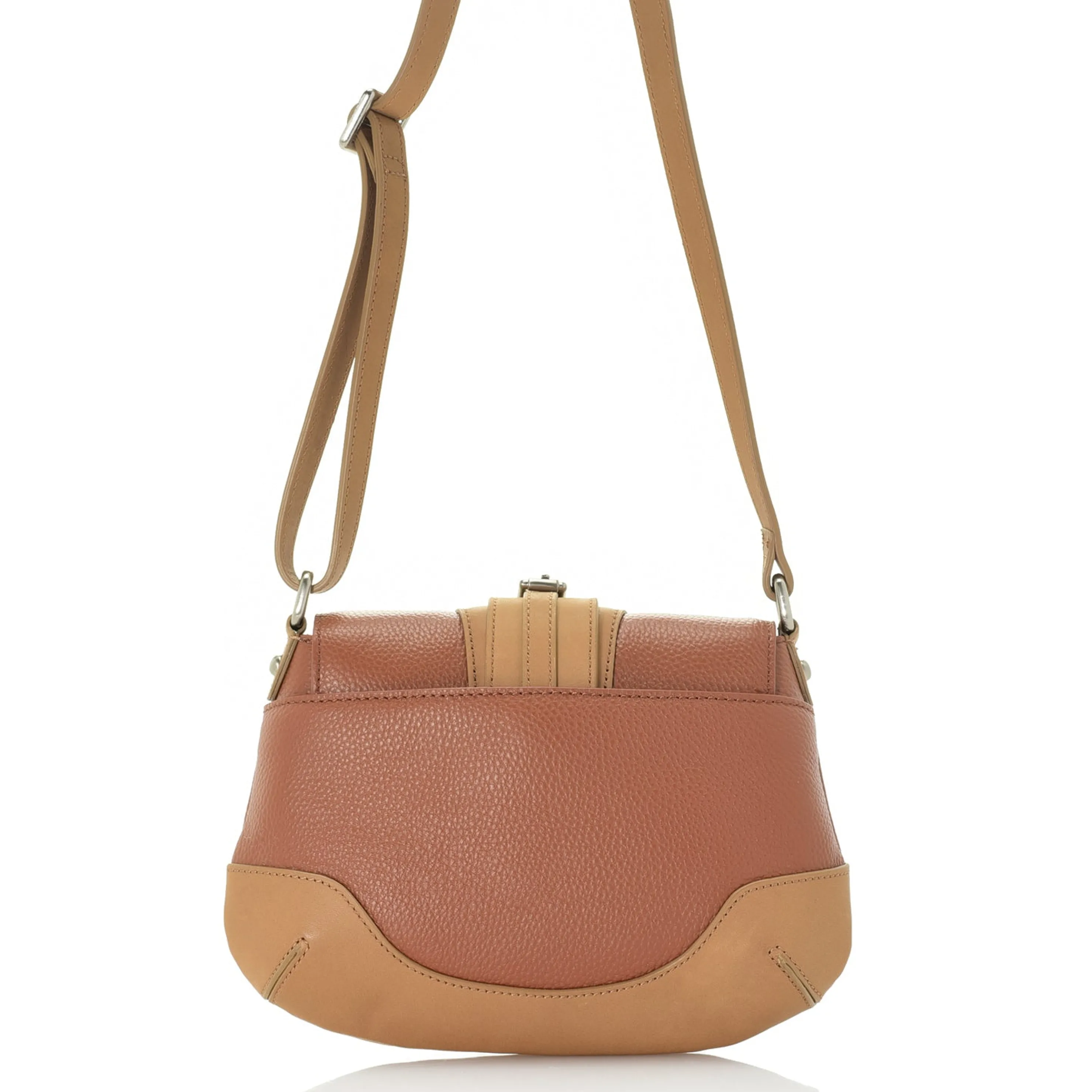 Outlet Julia Equestrian Leather Bag Crossbody