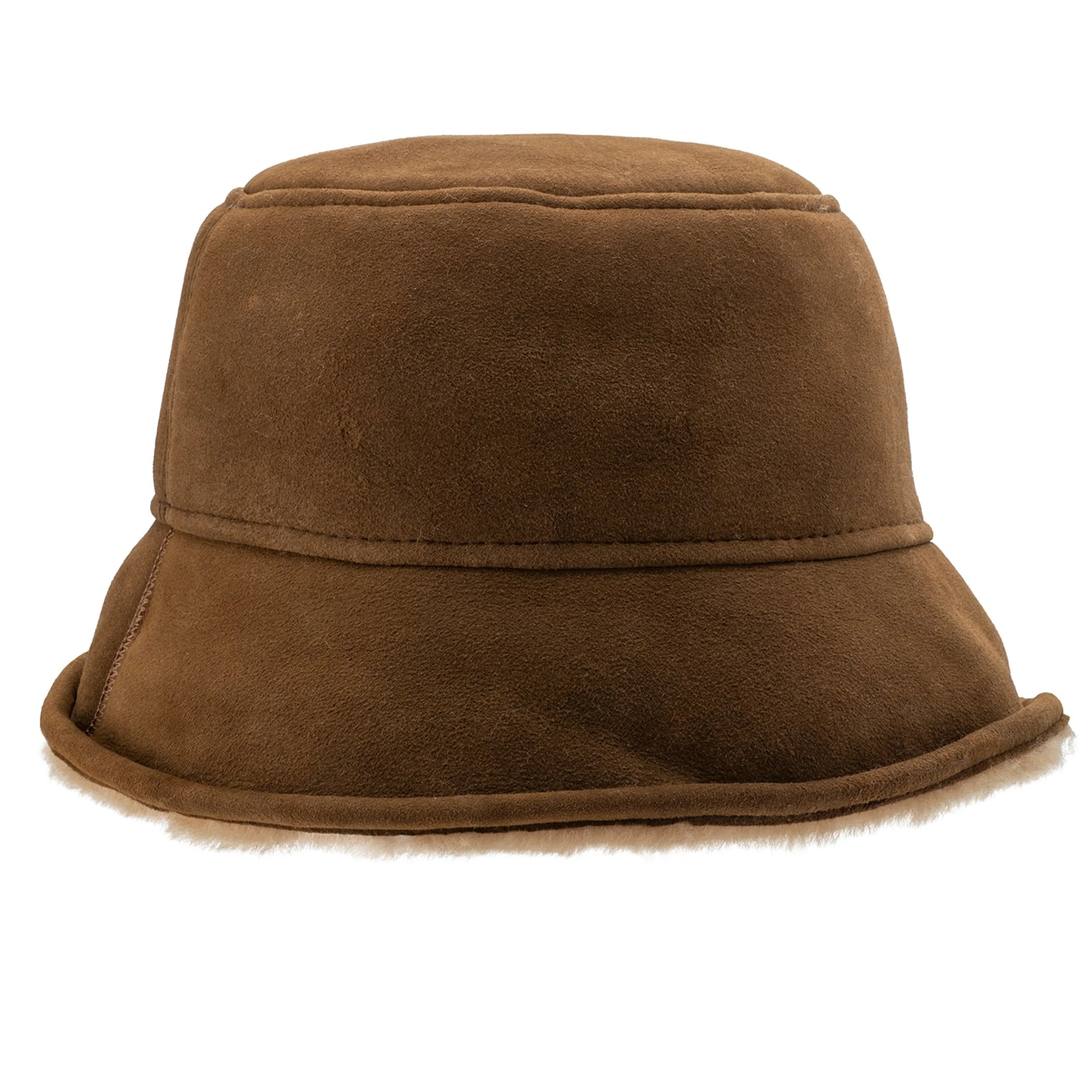 Clearance Shearling Bucket Hat Women Outerwear