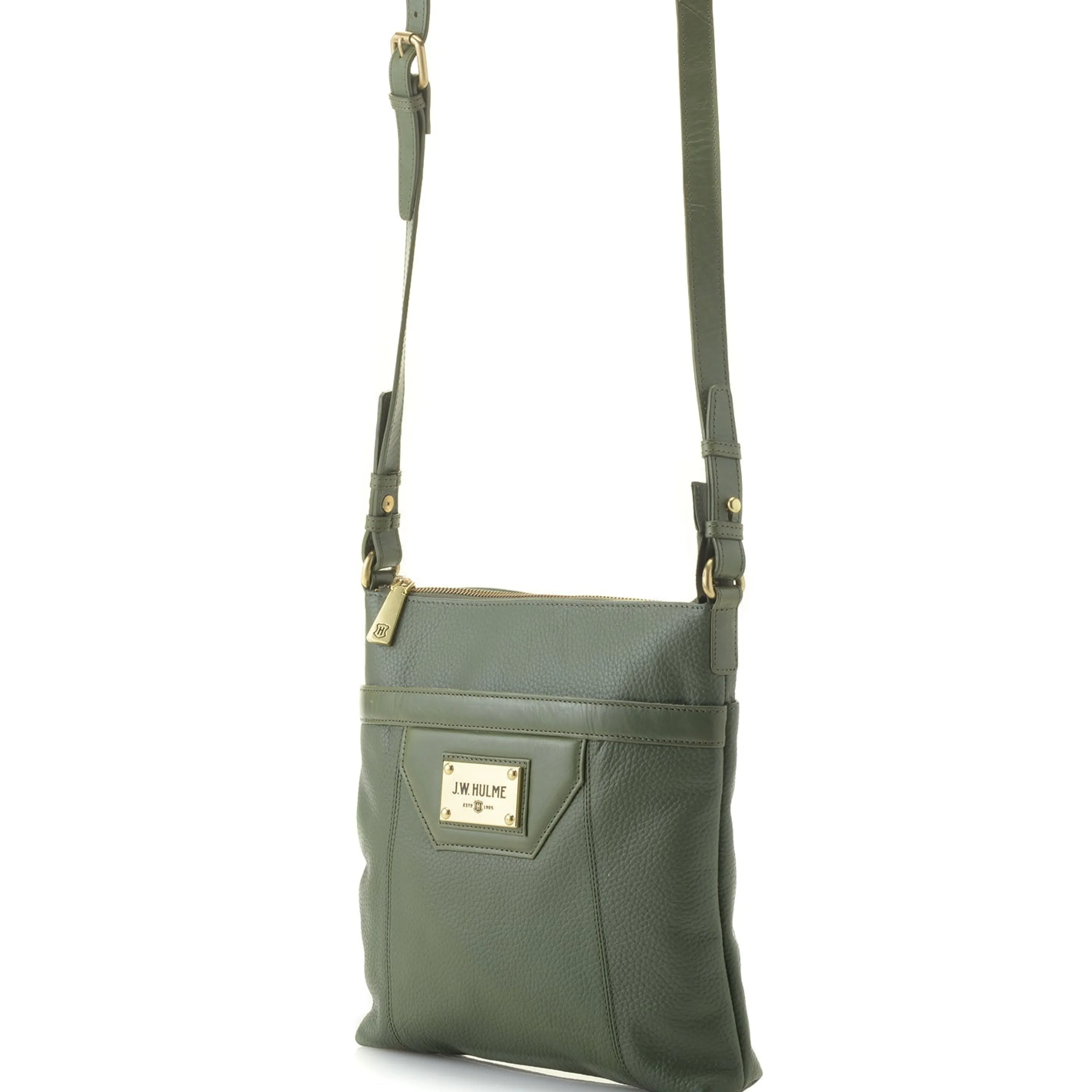 Outlet Skye Glazed Pebble Grain Leather Crossbody Crossbody